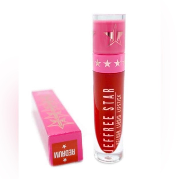 Jeffree Star Cosmetics REDRUM Velour Liquid Lipstick Matte Red NEW Full Size - Picture 8 of 13